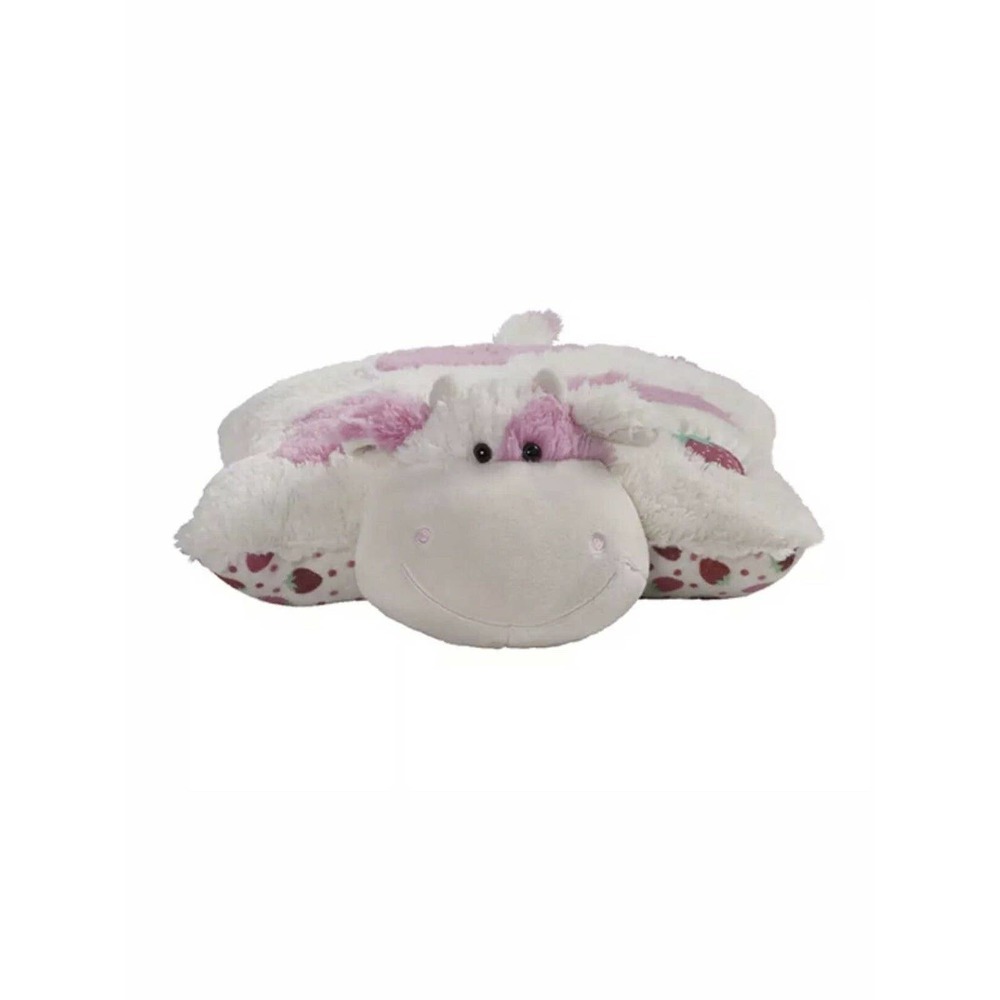 Pillow Pets Strawberry Milkshake Cow Scented
